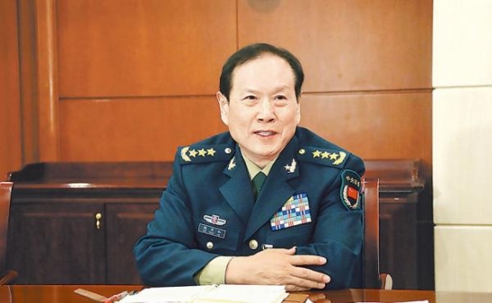 위봉화 中 국방부장, 정경두 韓 국방장관과 전화통화