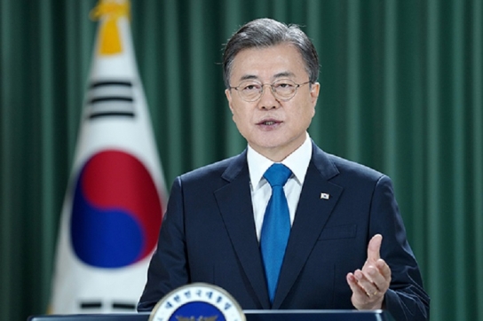 문 대통령 유엔총회 기조연설 '한반도 종전선언' 제안