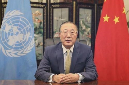 유엔 주재 中 대표 다변주의와 유엔 지지 호소