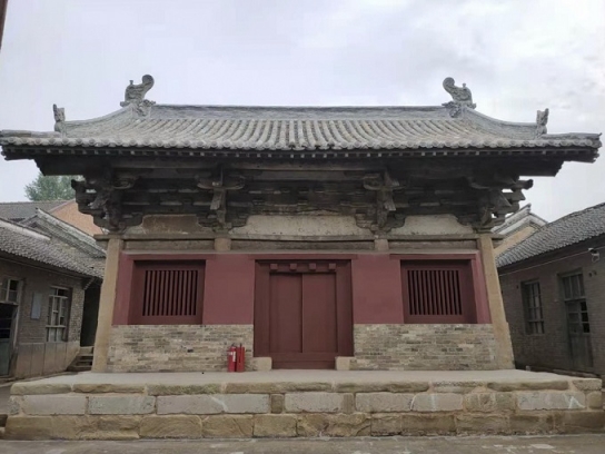 中 산시, 송나라 건축물 보수 중 지하궁 발견