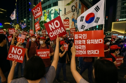 韩 전문가들 “반중 집회, 국익 해친다”…미국과 힘겨운 협상 속 대중 관계 관리 절실
