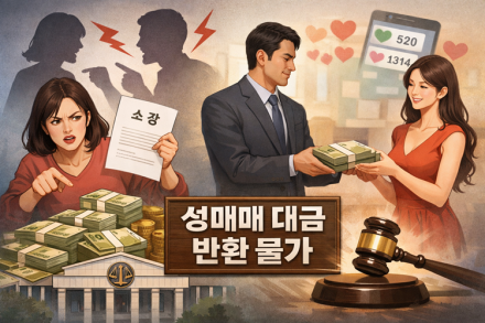 “불륜 상대에 쓴 돈 돌려달라”… 아내 소송에 법원 “성매매 대금, 반환 불가”