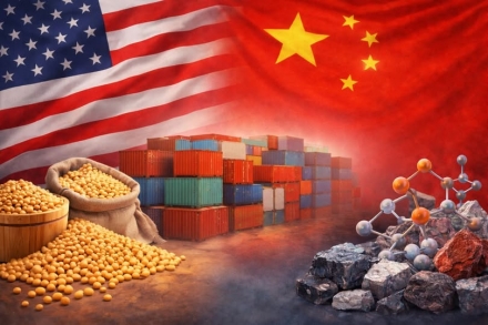 美 재무 장관 “중국, 희토류·대두 약속 지켜… 상당히 만족”