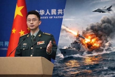 中 국방부 “중국 군함 ‘격침’ 애니메이션은 자기만족… ‘꿈 깨라’”