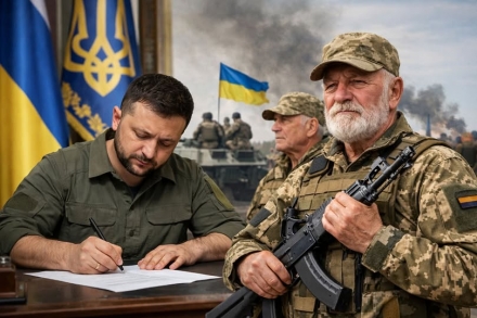 “자발 계약”이라지만…우크라이나, 60세 이상도 군 복무 대상