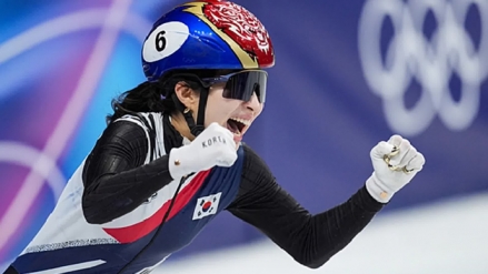0.093초 역전… 한국 쇼트트랙 여자 계주, 밀라노 동계올림픽 금메달