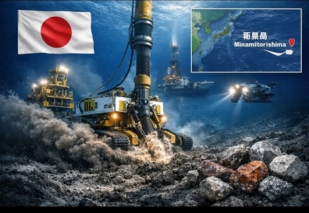日, 해저 희토류 채굴 본격 추진… “중국 의존 탈피”