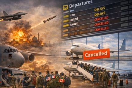 중동 전쟁 여파로 세계 항공망 대혼란… 각국 철수 작전도 수송력 부족