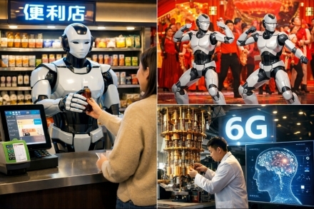 춘제 무대 로봇서 편의점까지… 중국, ‘미래산업’ 현실화 속도