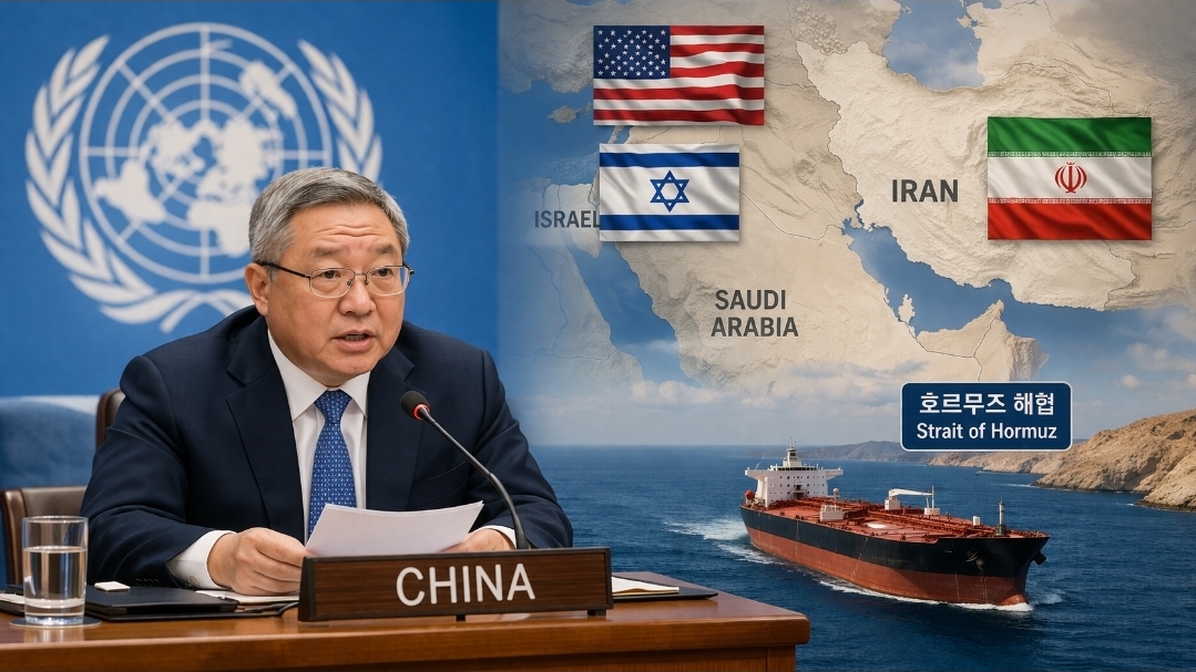 中 “중동 충돌 발단, 미·이스라엘 공격”…이란에도 “걸프국 공격 반대”