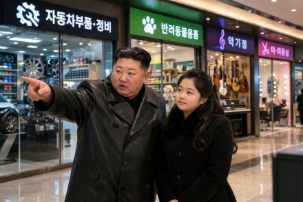 김정은, 딸 주애와 평양 상업시설 시찰…“생활·문화 소비 기반 강조”