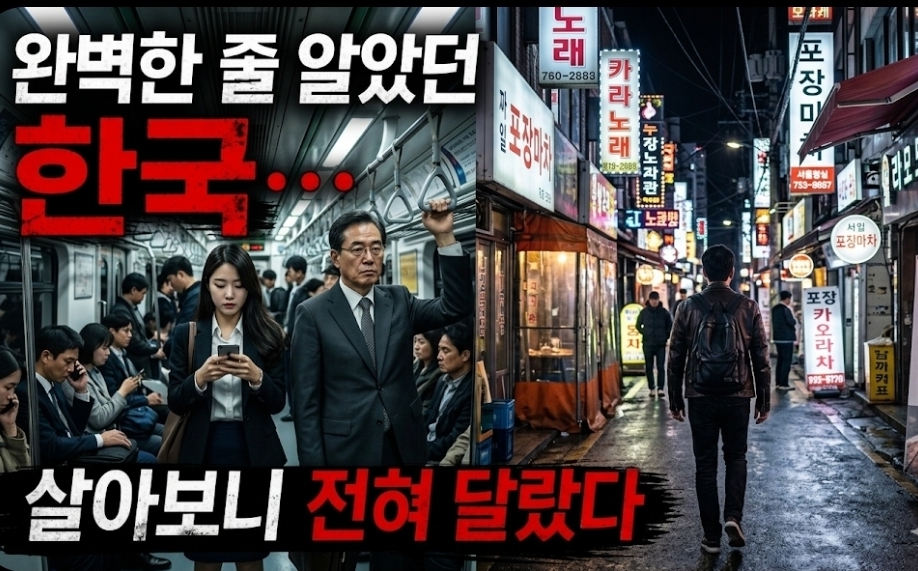 “이 나라는 왜 이렇게까지 살아야 하나…한국에서 본 현실”