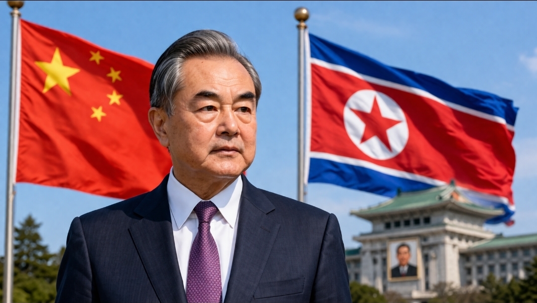 중국 외교부장 왕이, 4월 9~10일 북한 방문