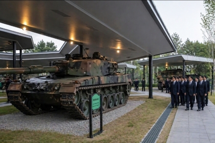 美·독 전차까지 등장…북한 전시관 공개 ‘파장’