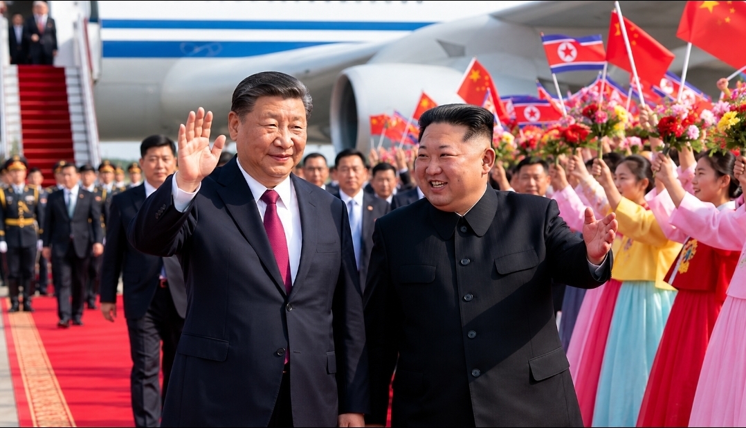 시진핑 7년 만에 평양 방문…김정은과 북중관계 새 청사진 논의