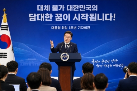이 대통령 "대체 불가 대한민국 시대 열겠다"…취임 1주년 국정 비전 제시