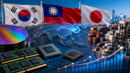 AI가 바꾼 동아시아 수출 지도…한국·대만, 사상 처음 일본 추월