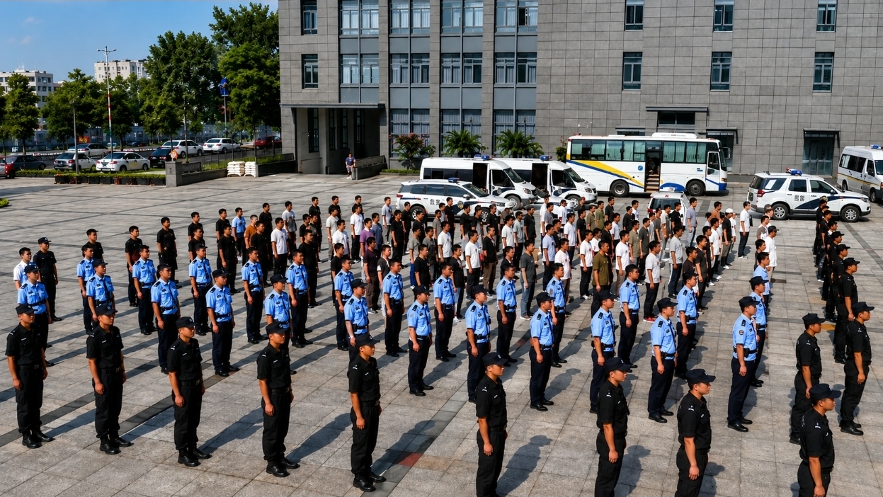 中, 신종 조직범죄 대대적 소탕…1000여 조직 적발·8200명 검거