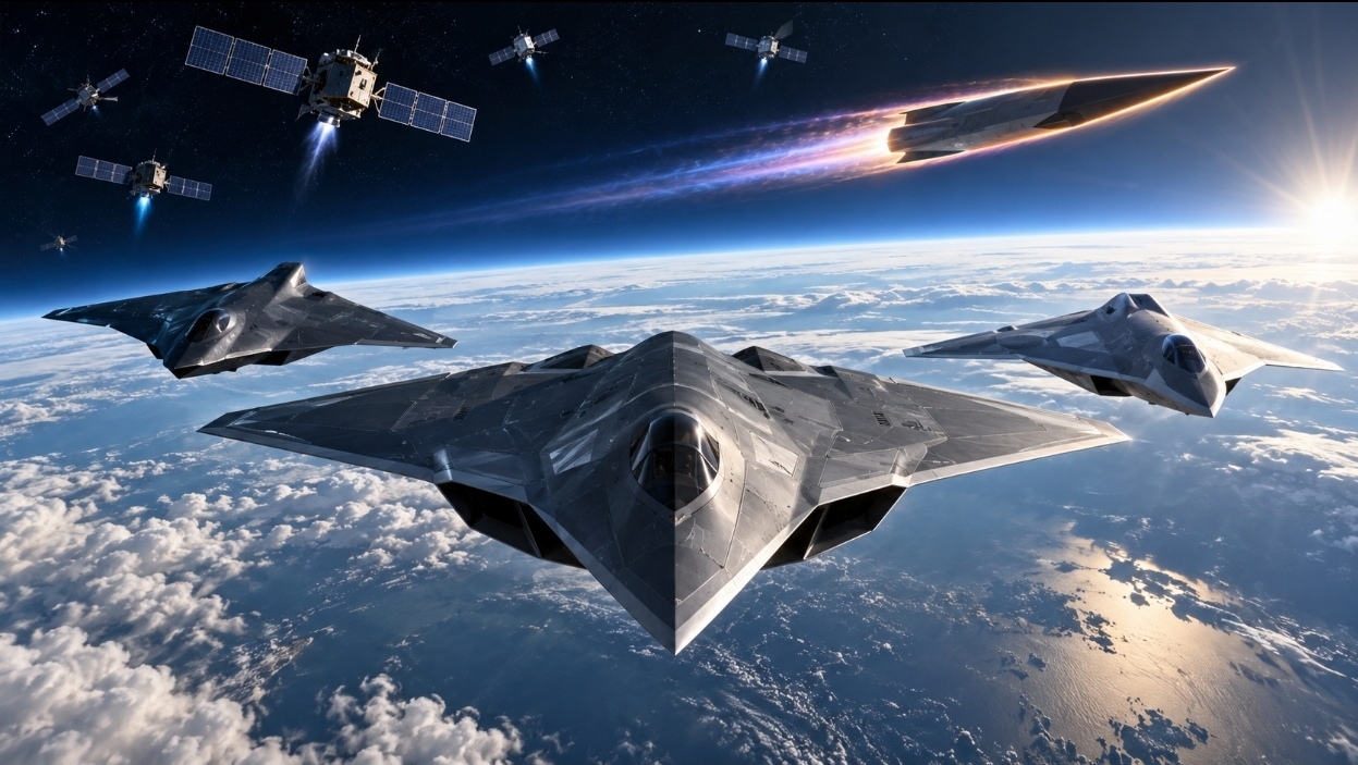 美 F-47·中 J-36·러 ‘오레시니크’…초강대국 무기경쟁 ‘마하 5’ 넘어 우주로
