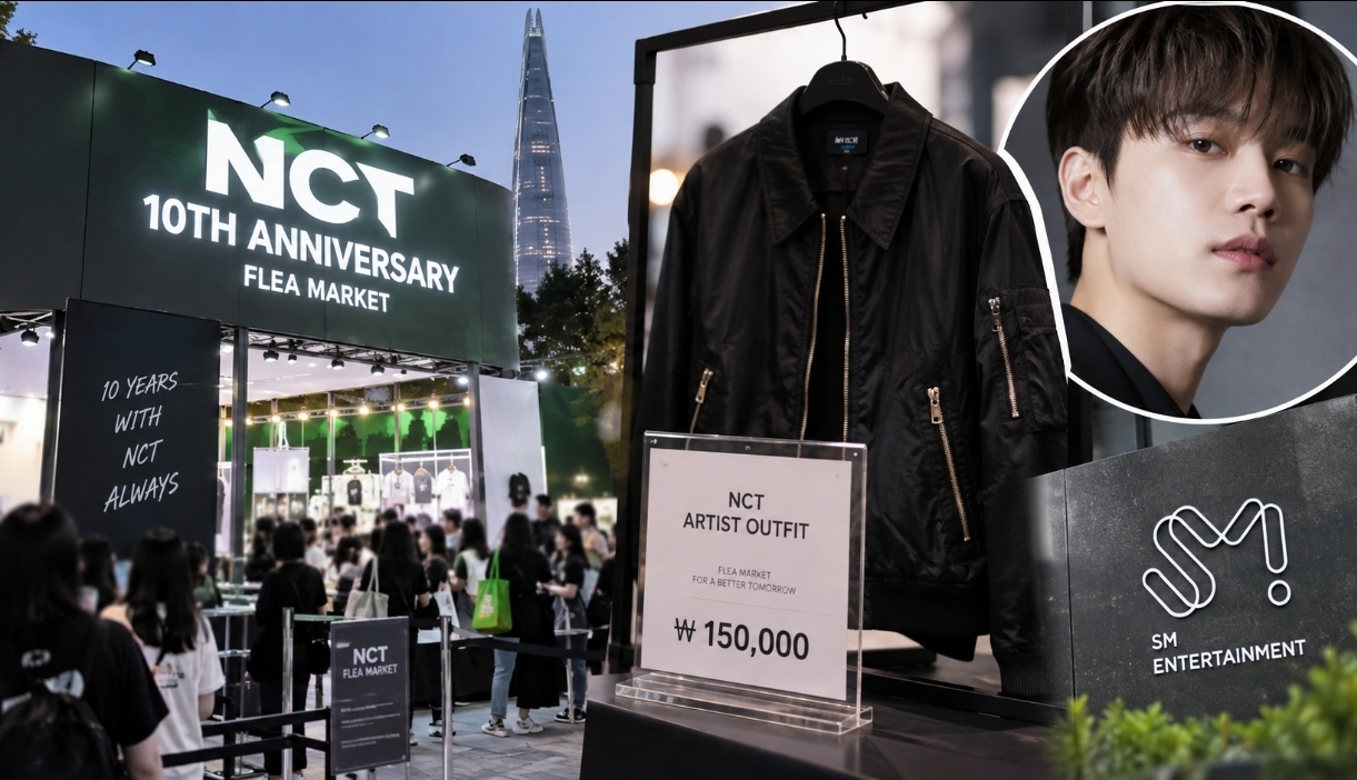 NCT 10주년 플리마켓서 전 멤버 태일 의상 판매…SM “경위 확인”