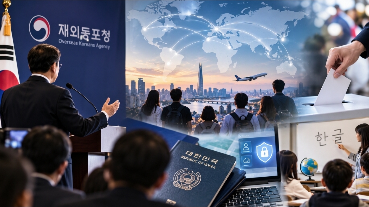 재외동포 정책 손본다…복수국적 연령 낮추고 재외투표 확대 추진