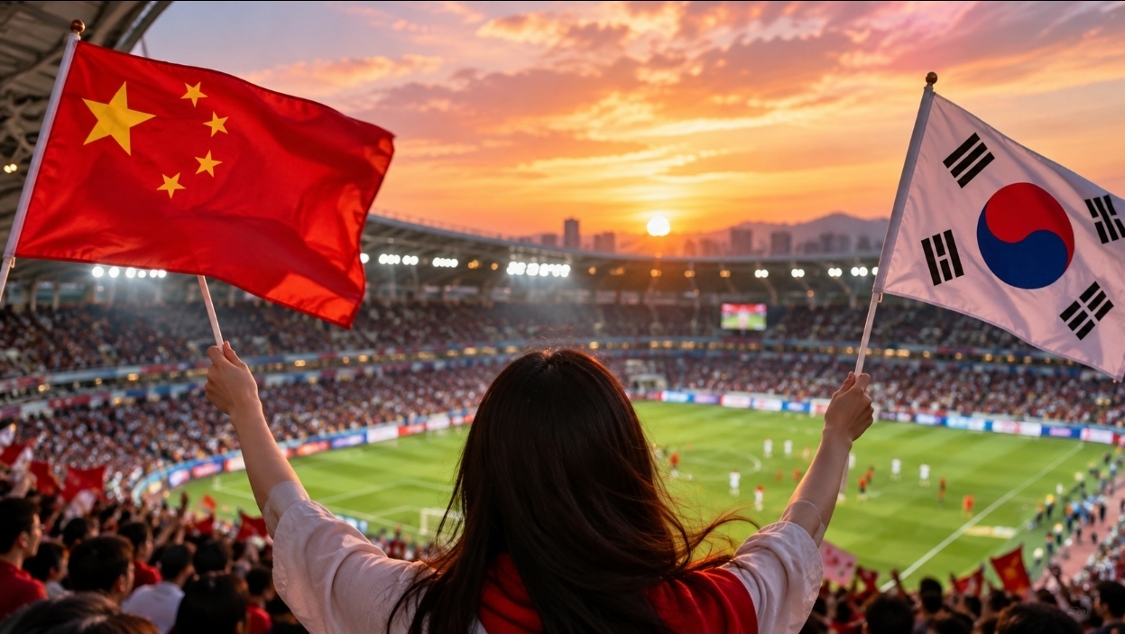 한국과 중국이 축구하면 누구를 응원하느냐고?
