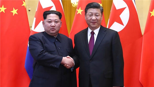 시진핑, 김정은  조선노동당 총비서 추대에 축전[전문]