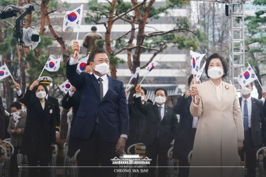 제102주년 3·1절 기념식...275명 독립유공자 정부포상