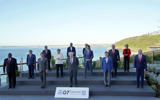 G7 정상들과 어깨 나란히.. G7서 확인된 달라진 한국 위상