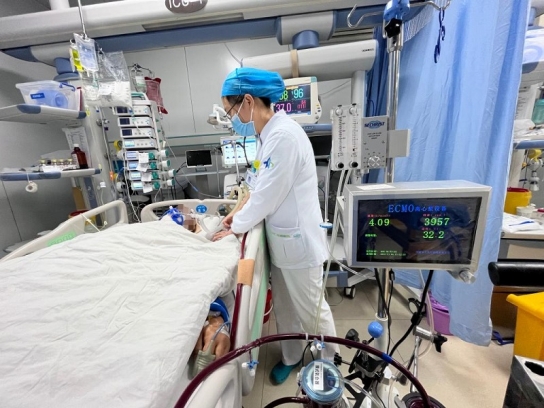 中, 자국산 ECMO 연구개발에 성공