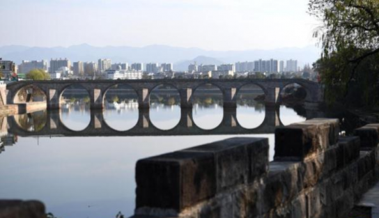 中 안후이 황산, 명대 전하이교 보수공사 준공검사 통과