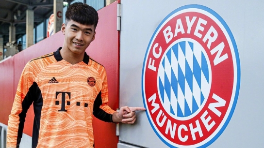 FC 바이에른, 중국 골키퍼 류샤오쯔양 영입