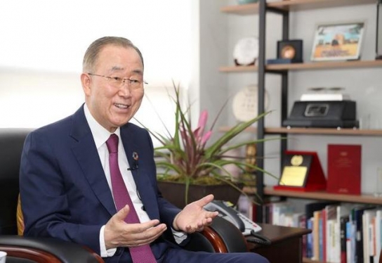 반기문, IOC 윤리위원장 신분으로 베이징 동계올림픽 참석 확정