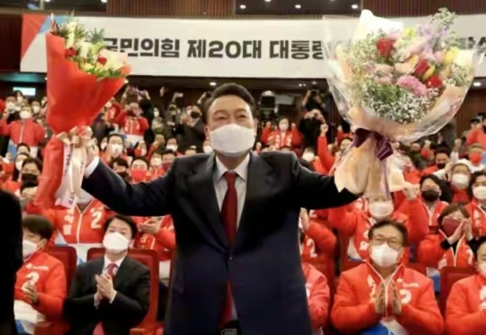 윤석열, 대한민국 제20대 대통령으로 당선