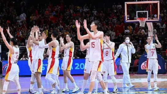 中 여자농구 대표팀, 세계랭킹 2위로 뛰어올라