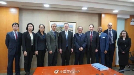 미 국무부, 릭 워터스 부차관보 지난주 방중 확인