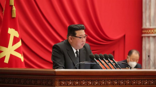 김정은, 시진핑 중국 국가주석 당선 축하