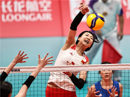 中 여자배구, 아시안게임 9회 우승