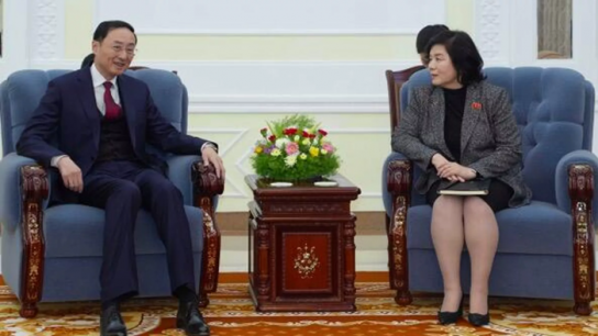 中 외교부 부부장 방북 “북·중 우호 발전은 양국의 확고한 입장”